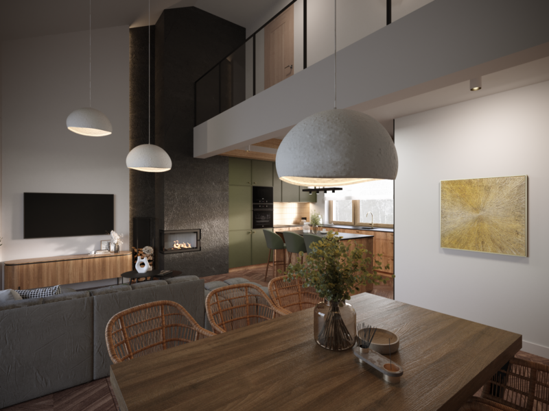 Projekt domu jednorodzinnego