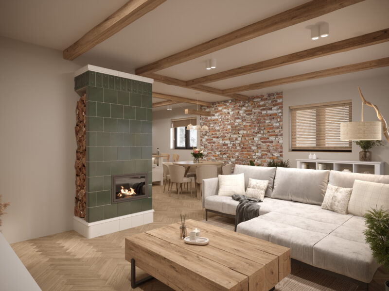 Projekt domu jednorodzinnego w górach